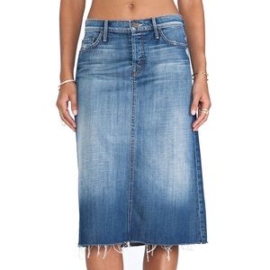Mother denim skirt